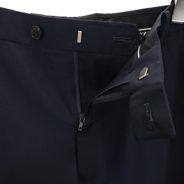 Lanvin Made In Japan Wool Slacks Pants 79 Dark Blue Men's Used