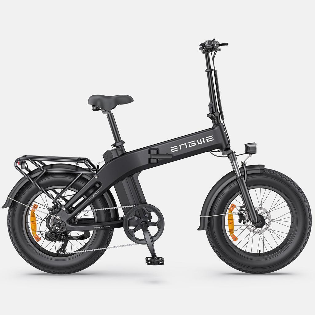ENGWE EP-2 BOOST 3.0 All-Terrain Folding Electric Bicycle 500W Motor 48V13.5Ah Battery 20*4 Inch Fat Tires 150Kg Road 120KM Load E-Mountain Bike