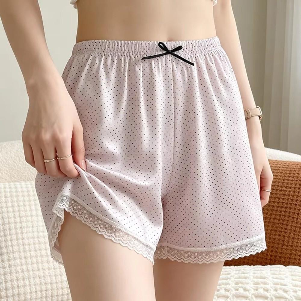 Wide Leg Safety Shorts No Tight Binding Slip Shorts Comfortable Casual Shorts Daily Casual