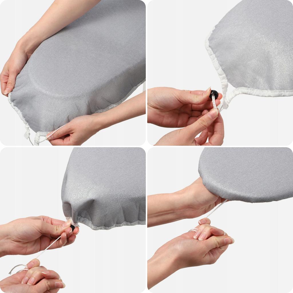 KADAX Pokrowiec Na Deskę Do Prasowania Odporny Bawełna szary