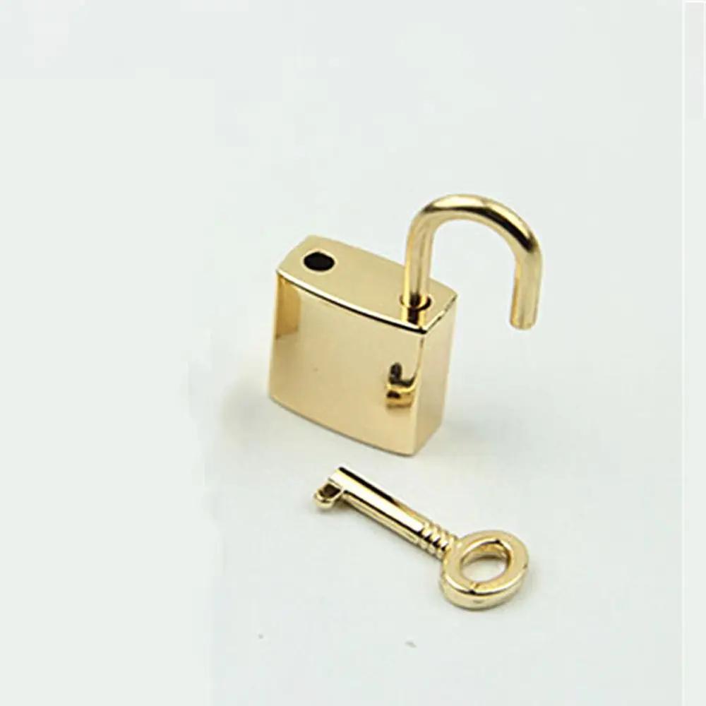 

Jewelry Box Luggage Case Copper Lovers Home Improvement Hardware Archaize Padlocks Silver Mini Lock Small античний золотий колір