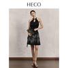 HECO New Chinese Style Woven Rose Horse-Face Skirt
