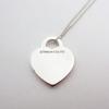 [Pre-owned] TIFFANY/Tiffany 925 Notes Heart Pendant/Necklace/j74-49