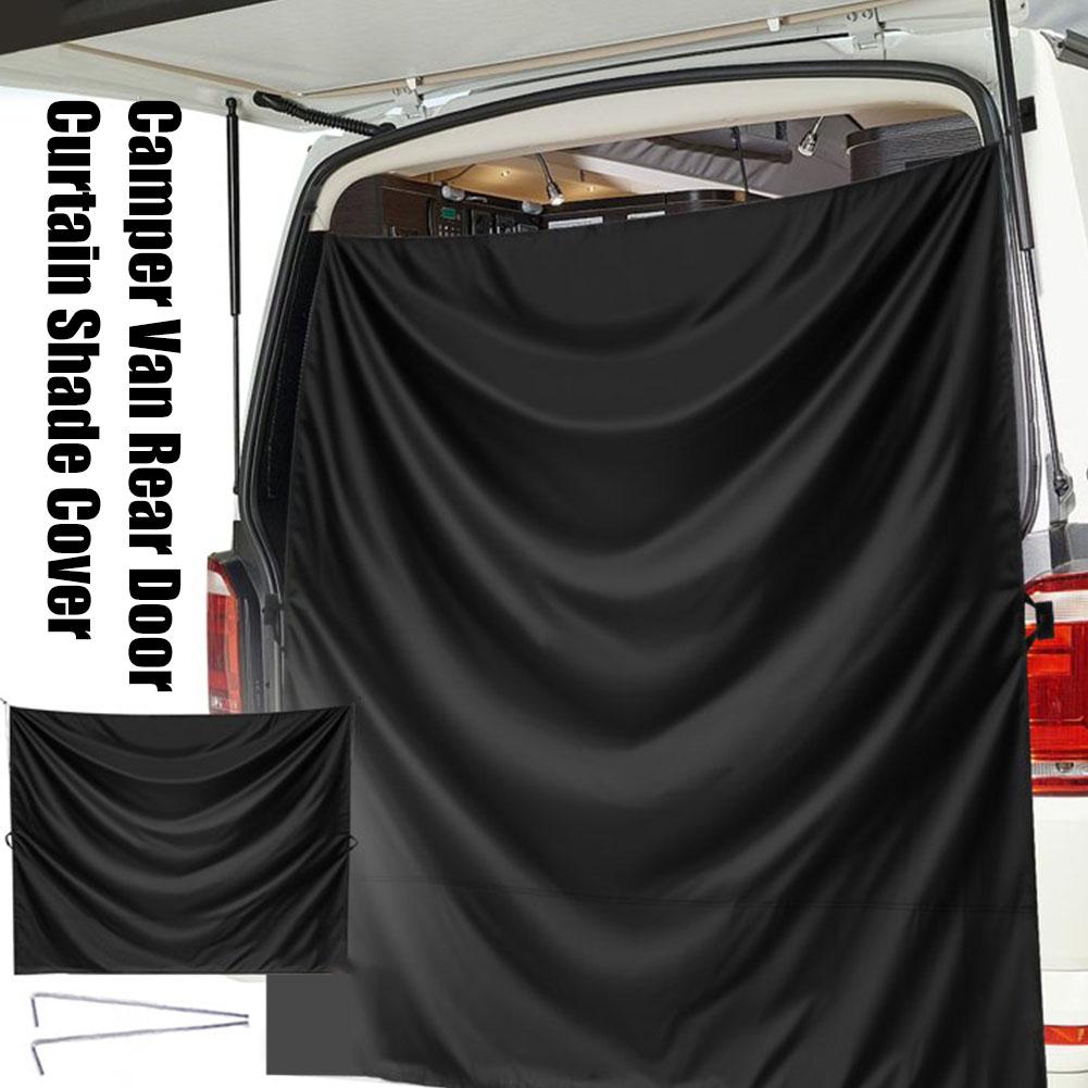 71x91IN Van Privacy Curtain in Cab or Rear Light Blocking Cab Divider Curtains Campervan Kit for Van RV Truck Travel Nap Camping