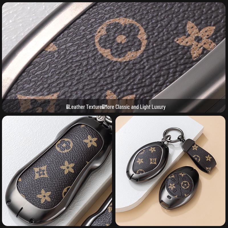 XPeng P5/G3i Car Key Metal Protective Case: Full Coverage for Men & Women