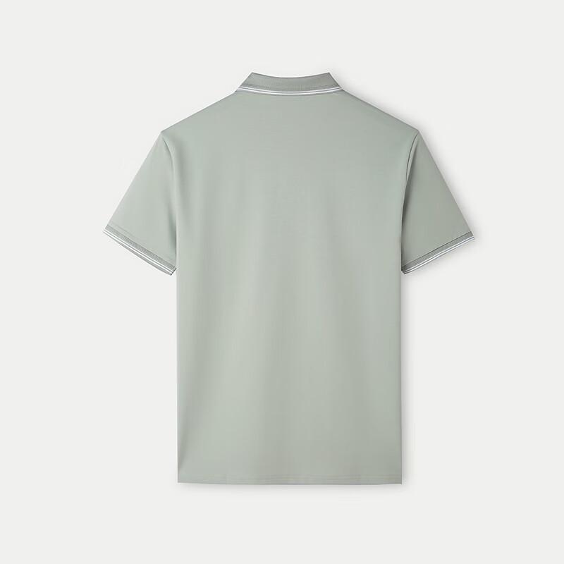 HLA Men's Mercerized Short Sleeve Polo Shirt