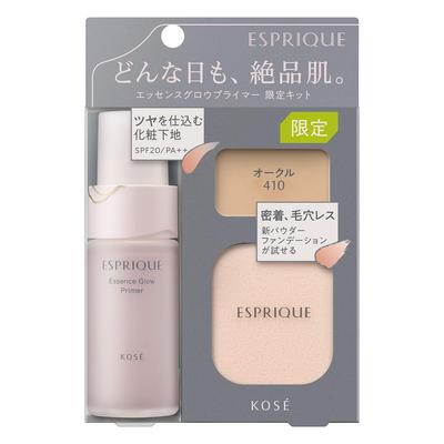 ESPRIQUE Essence Glow Primer Limited Kit Makeup Base Beige Set Beige 1 Piece 30g+0.7g Fragrance-free