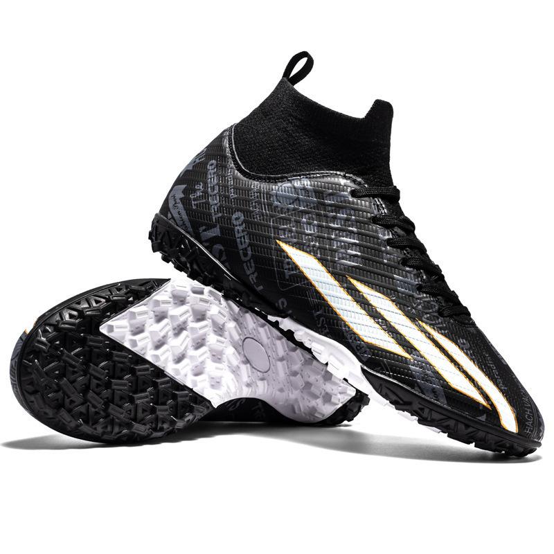 2024 pantofi de fotbal noi cu gleznă înaltă băieți și adolescenți studenți unghii lungi unghii rupte pantofi de antrenament pentru competiție