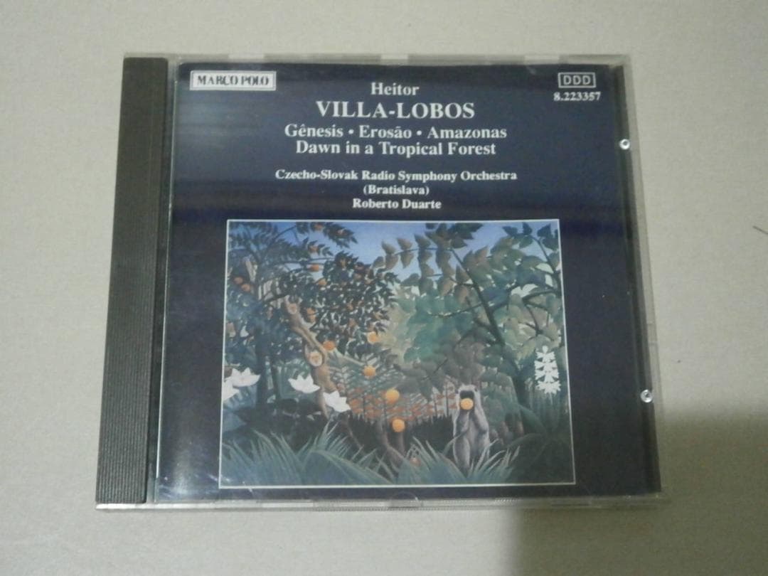 

[USED] Villa-Lobos Orchestral Works CD, Rare! Excellent Condition, Amazonas, Brazil