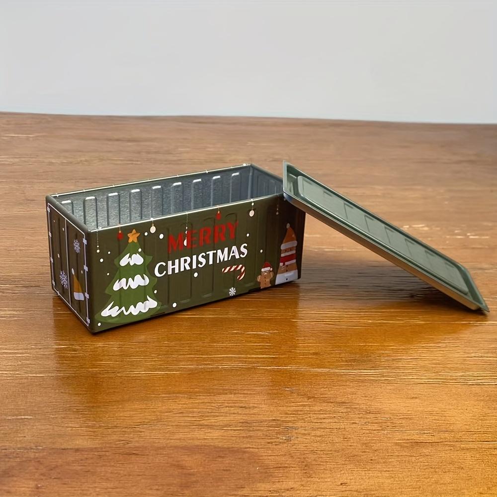 Retro Mini Industrial Style Stapelbare Aufbewahrungsbox, Kleine Multifunktionale Blech-Aufbewahrungsbox, Kreative Heimdeko Schmuckschatulle