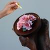 Ceramic Heritage Peony Diffuser Ornament for Car Fragrance - Women's Holiday Souvenir Gift