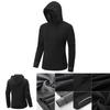 Soft And Breathable Men's Pullover Hoodie Featuring A Turtleneck Design And Moisture Wicking Fabric