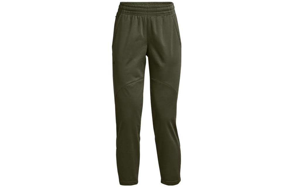 Under Armour Unstoppable Knitted Sweatpants Women s Green Moderate Straight Fit Pants 1379769-390 L