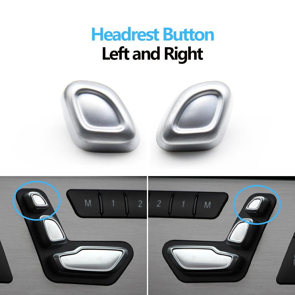 Car Seat Adjustment Switch Button Headrest Button For Benz A B C E ML GL GLE GLK CLS W204 W212 W207 W166 X204 W218 W172 W246