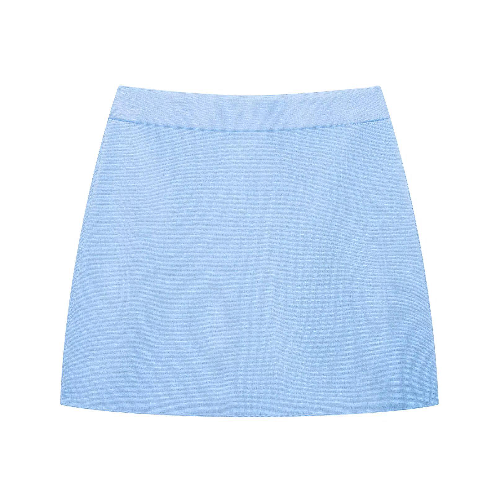 

Spring 2025 Women s Short Sleeve Knit Cardigan and Skirt Set - Simple, Fashionable, Versatile Extra Small