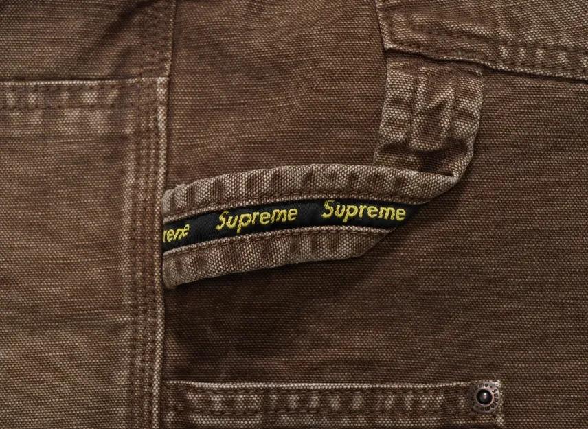 Supreme Worn Double Knee Painter Pant (26SS) "Brown"