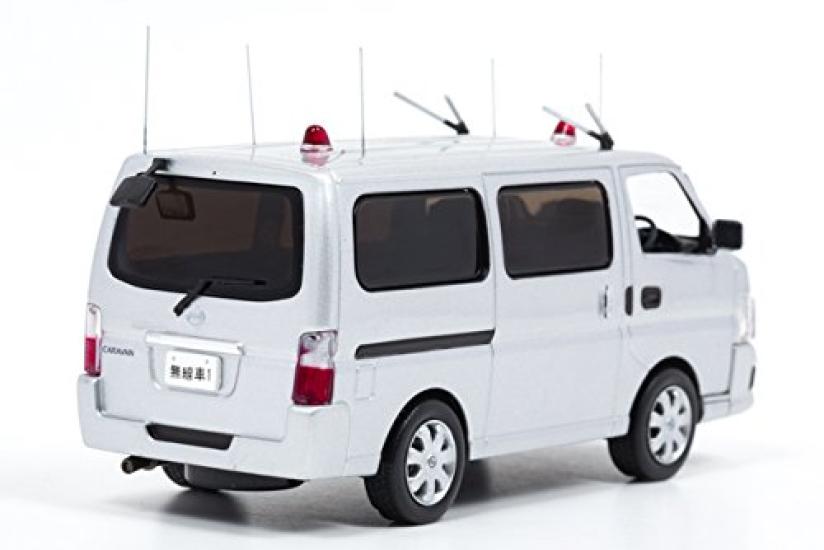 Hikoseven RAI'S 143 Nissan Caravan (E25) Police Headquarters Security Department Radio Vehicle (Finished Model)