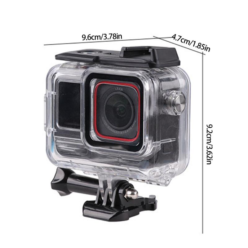 Clear Diving Housing For ACEPro Sports Cameras 60m Pressure Resistance Dive Case Shell Shockproof Design Cold Shoe