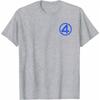 2026 New Fantastic Four Marvel TShirt Unisex Short Sleeve Premium Cotton Classic Fit Crew Neck Minimalist Top for Men Women