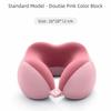 Slow Rebound U-Shaped Neck Pillow Machine-Washable Cover Soft Material Memory Foam Pillow Portable Design Pouch Included