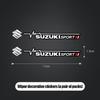 4Pcs Car Front Rear Wiper Stickers Window Trunk Decoration For Suzuki Swift Vitara Jimny Ignis Baleno Samurai Alto Splash Kaiser