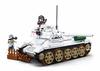 Klocki Sluban Wwii Czołg T34 Biały Zima 518 - B0978