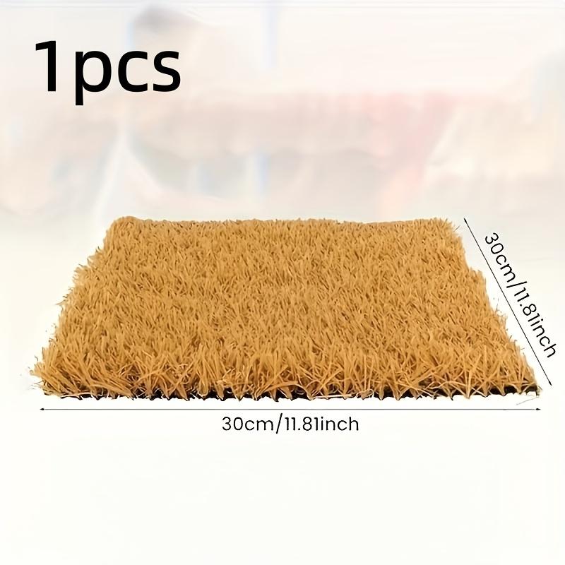 1pc Thick Washable Simulated Lawn Chicken Coop Mat Durable Indoor Egg Laying Mat For Chicken Coops Backyards Pet Gardens