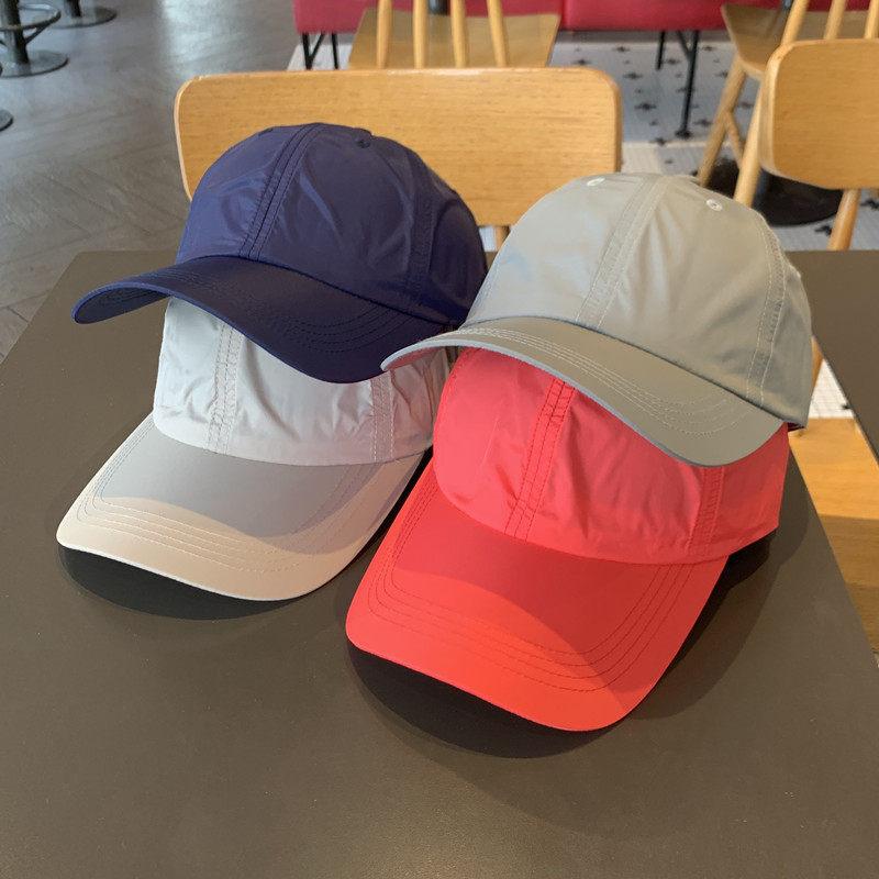 Summer Sun Protection Baseball Cap With Breathable Polyester For Outdoor Activities