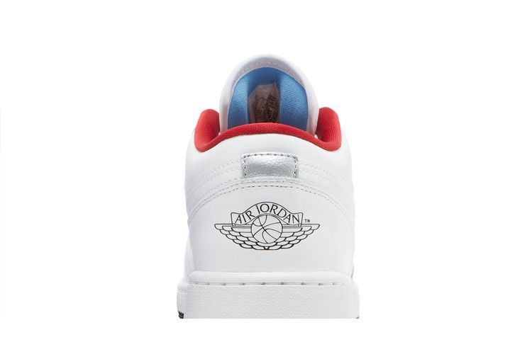 Air Jordan 1 Low GS 'White Gym Red'
