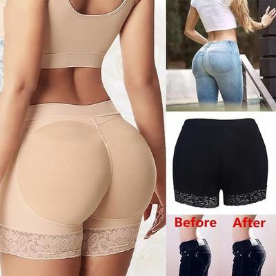 Sexy Women Fake Ass Pads Hip Butt Lifter Shapers Panties Slimming Underwear Enhancer Hip Pads Pant