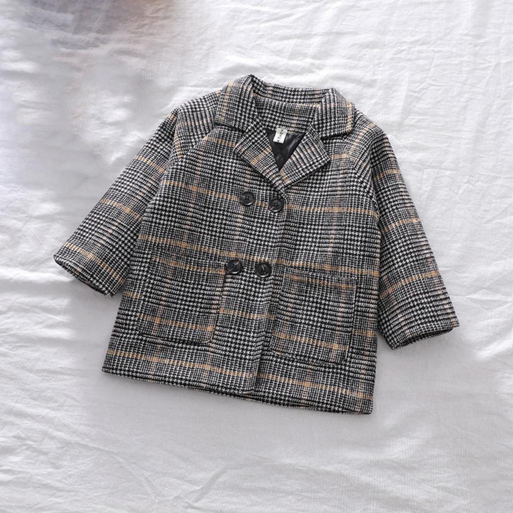 Giacca Casual Unisex a Manica Lunga per Bambini, per l'Uso Quotidiano