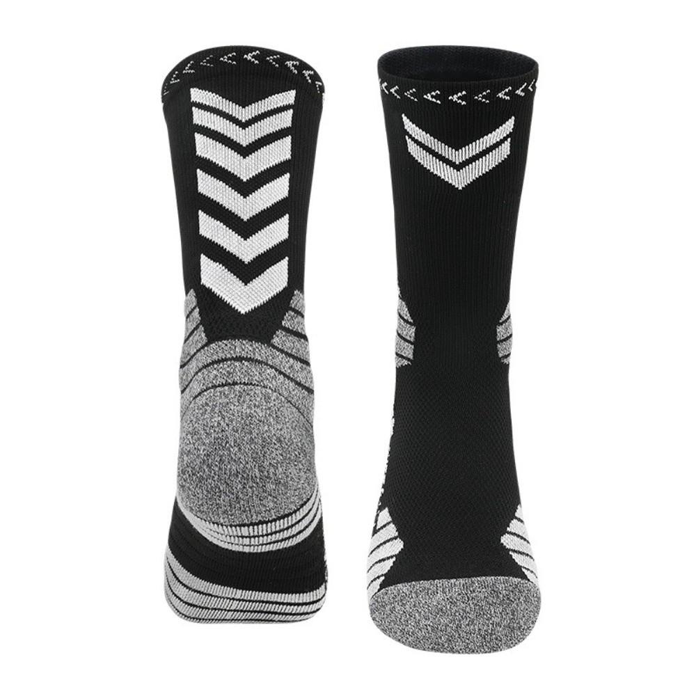 Quick Dry Compression Socks Toward Bottom Cycling Running Sports Socks Basketball Socks Men Women