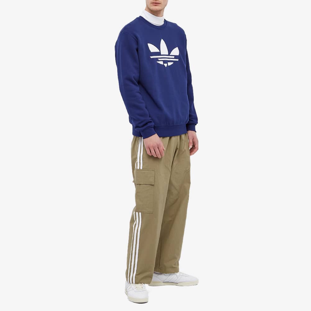 adidas Originals Sweatshirts Herren Dunkelblau Rundhalsausschnitt Mittel Regulär H37734