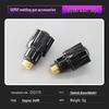 QQ/QS300 Argon Welding Torch Accessories: Ceramic Nozzle, Gas Diffuser, Tungsten Electrode Holder, Tail Cap, Torch Head.