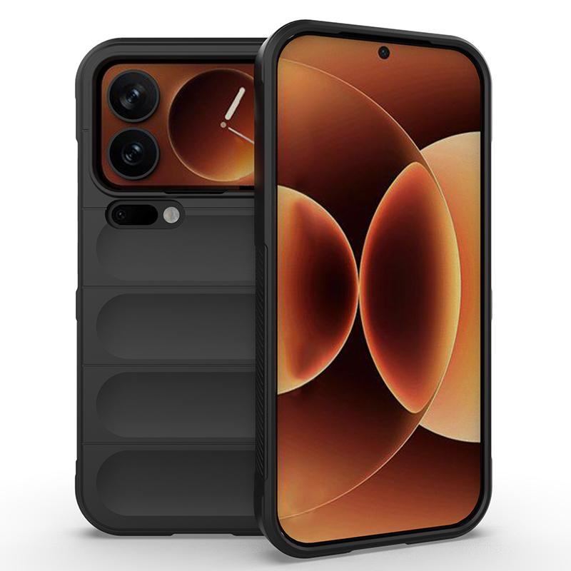 Soft Silicone Case for Xiaomi 17 Pro Shockproof Anti-slip Protective Back Case Cover Xiaomi 15 Fundas Para for Xiaomi 17 Pro Max