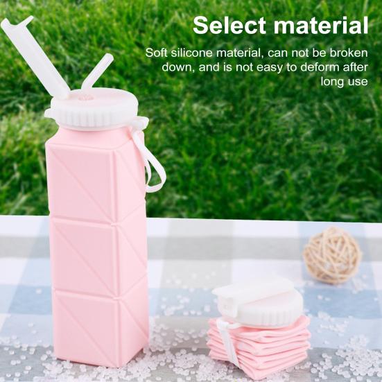 

Чашка для воды, складная дорожная чашка с герметичным уплотнением, изолированная конструкция, портативный пищевой стакан, складная чашка для кемпинга