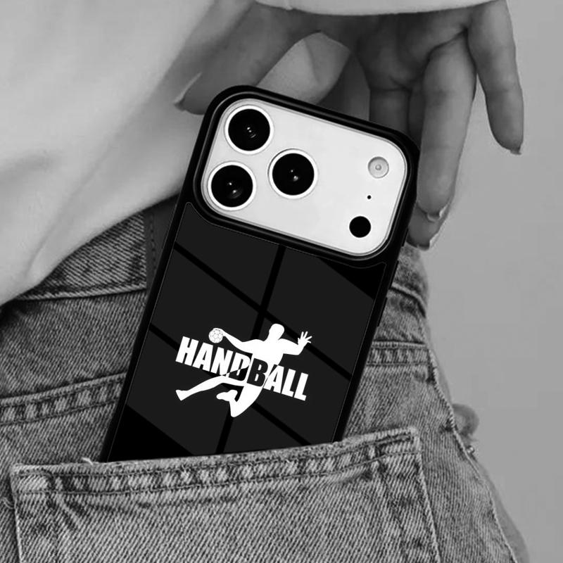 Handball Sport Phone Case for iPhone 16e 15 14 13 12 17 Pro Max Plus Air 17pro Cover Coque