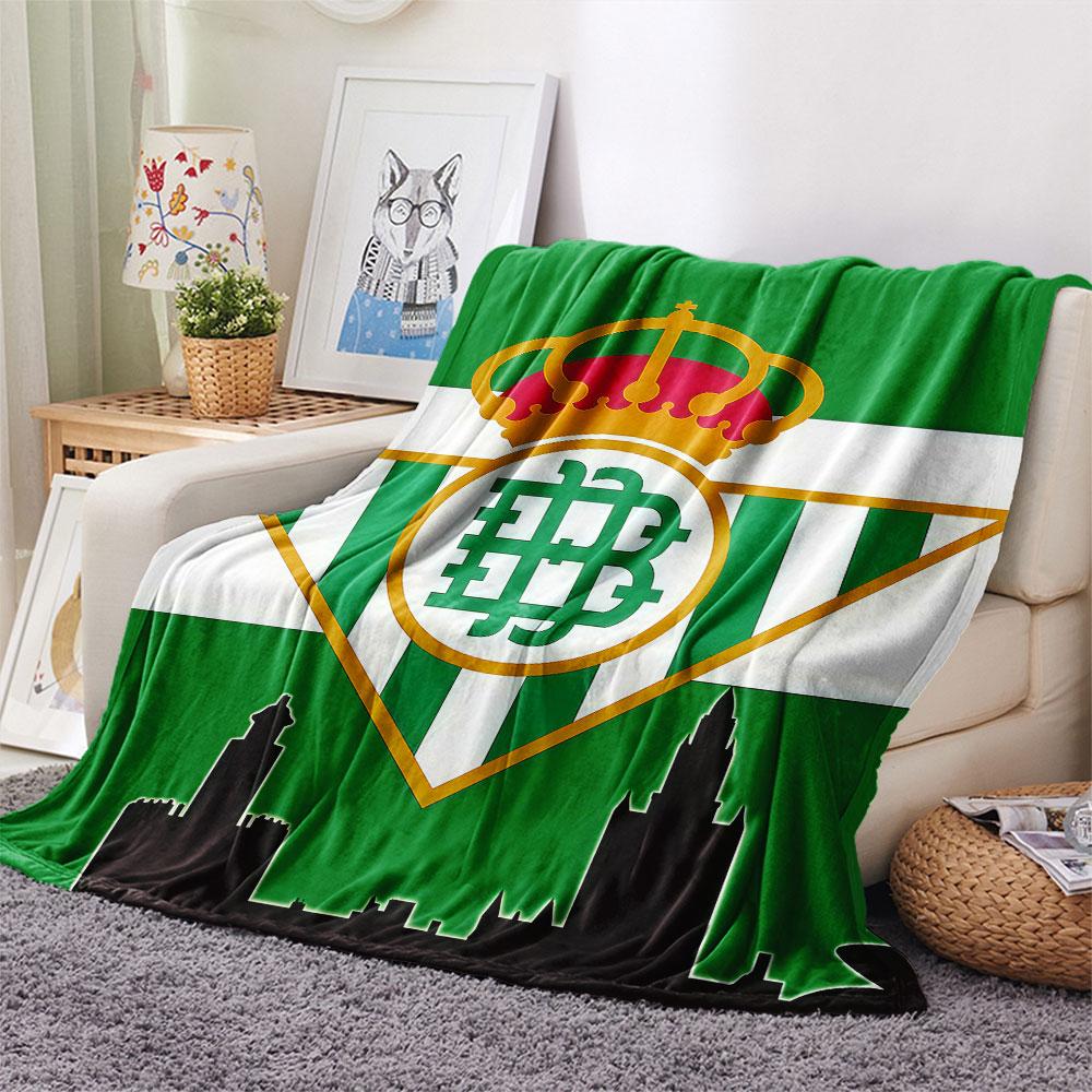 Betis logo Blanket, High quality Comfortable for All Seasons, Home Decor, Warmth and Comfort
