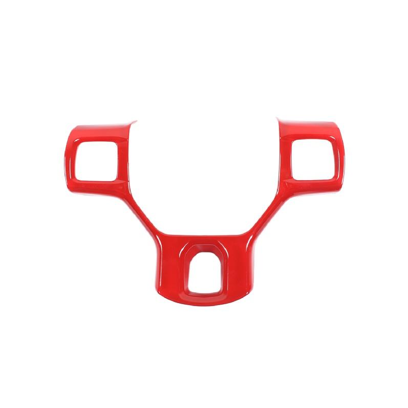 Car Steering Wheel Decoration Panel Cover Stickers for Dodge RAM 2010 2011 2012 2013 2014 2015 2016 2017 Auto Interior