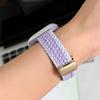 Magnetic Buckle Breathable Braided Nylon Watch Band Replacement Strap Compatible with Apple Watch Series1–11/SE/Ultra 38 40 41 42 44 45 46 49mm