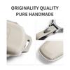 Original Car Color Leather Key Case Cover For Denza D9 Ev Dm N7 N8 Car Smart Remote Key Case Shell Protector Garnish Accessories