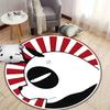 Stylish Panda Design Round Rug for Playrooms round carpet for home sofa bedroom, gift