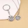 Personalized Hollow Knight Charm Collarbone Chain - Retro Metal with Drip Oil Finish