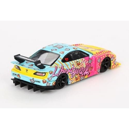 MINI GT x MiJo Exclusives 1/64 Scale Nissan LB-Super Silhouette Silvia S15 KUMA (Right-Hand Drive) Finished Product