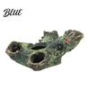 Aquarium Landscaping Decor Decaying Trunk Hide Decorative Betta Fish Hideout with Multiple Holes Resin Tank And Caves Log Hideout Cave for