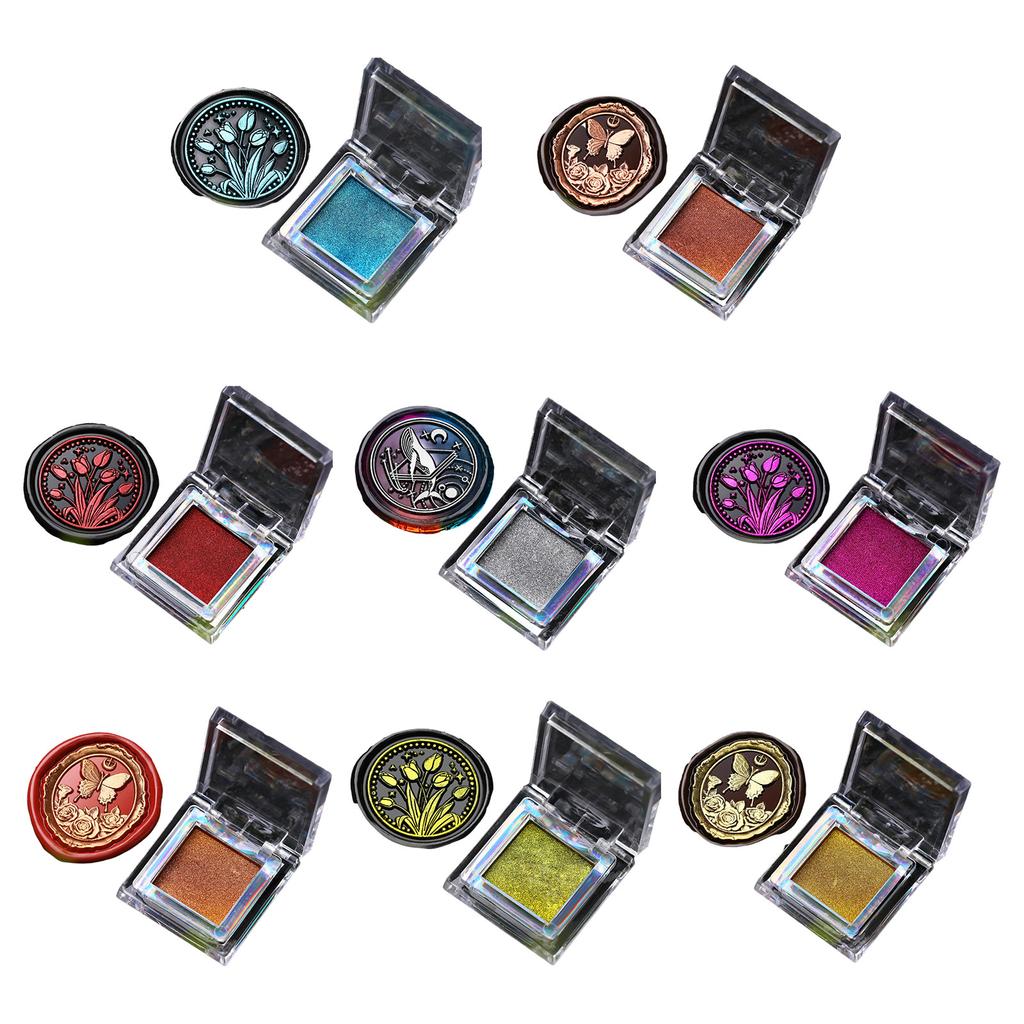 Metallic Lustre Wax Finish Glitter Wax Paste for Wax Seal Stamp Scrapbooking Gift Wrap Pearlescent Color Wax Paste