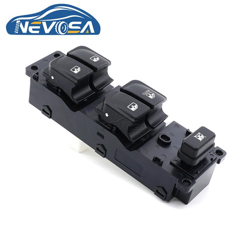 NEVOSA 93570-1J102 93580-1J002 Car Front Left Driver Power Window Control Switch Rear Button For Hyundai I20 2008 2009 2010 2011