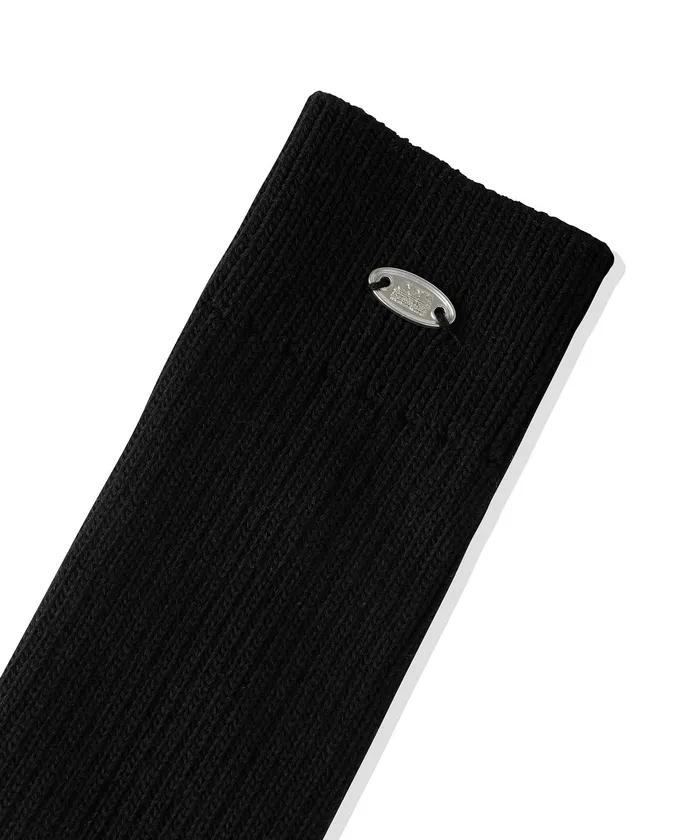 Over-the-knee socks_Black