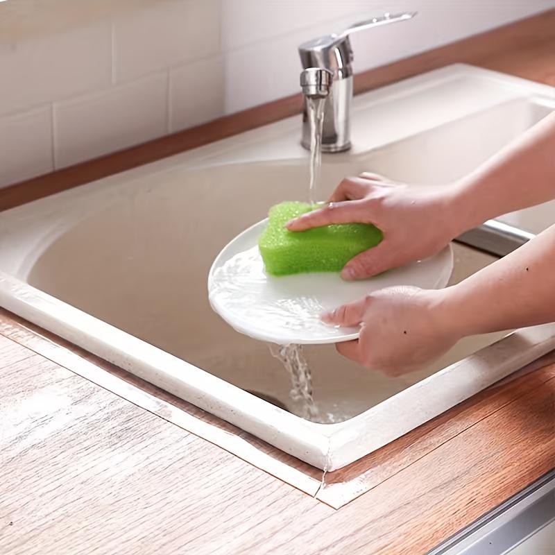 Kitchen Bathroom Shower Waterproof Mould Proof Tape Sink Bath Sealing Strip Tape Self Adhesive Waterproof Adhesive Nano Tape