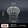 Stainless Steel Floor Drain Strainer Anti-Clogging Gutter Guard Mesh Cover for Bathroom Kitchen Sink Balcony Use